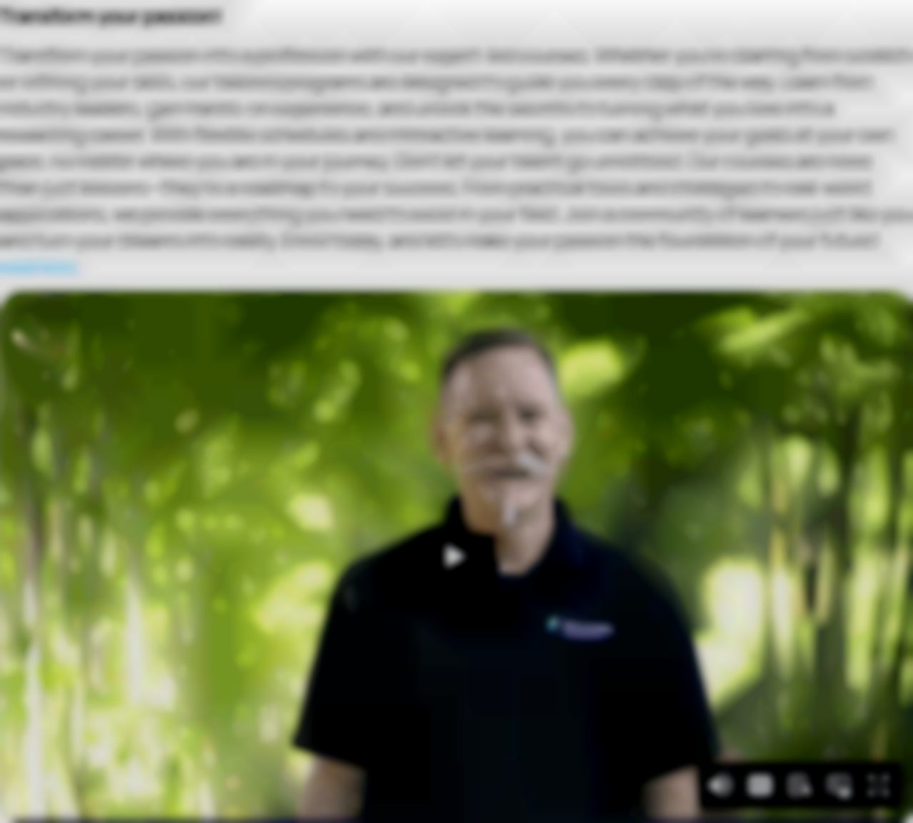 Blurred Canvas Image