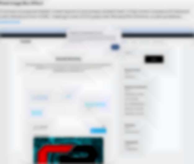 Blurred Canvas Image