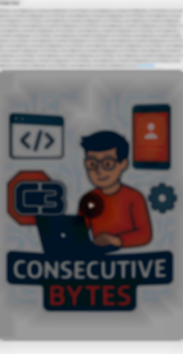 Blurred Canvas Image