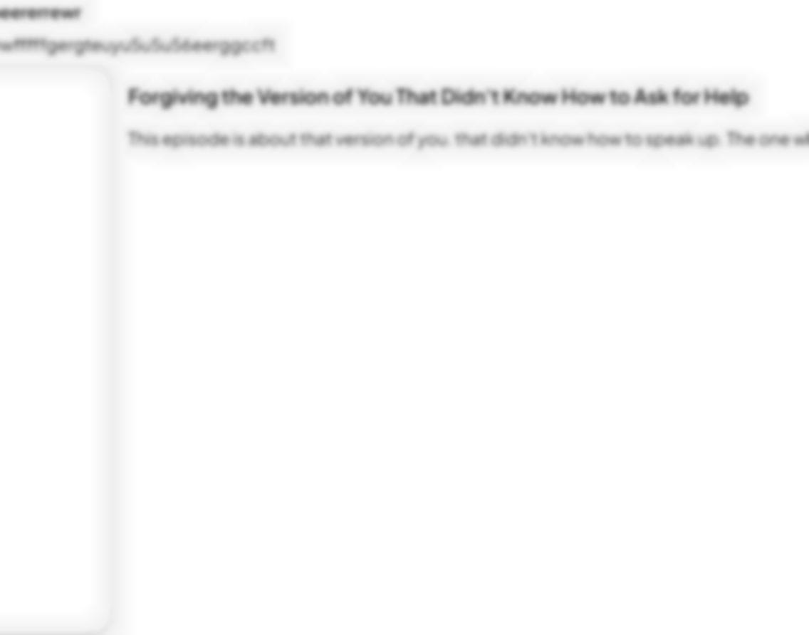 Blurred Canvas Image